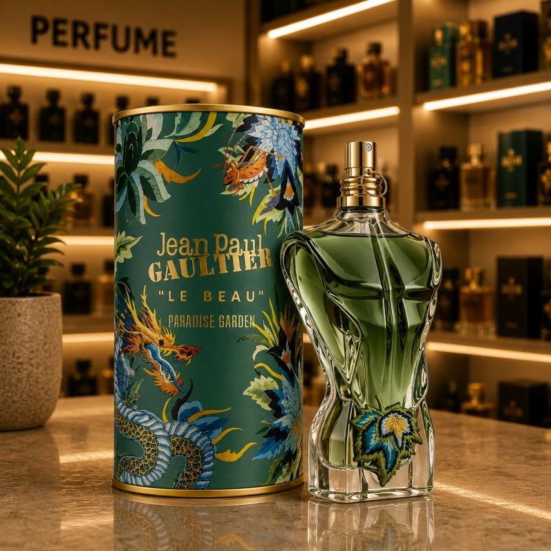 Jean Paul Gaultier Le Beau Paradise Garden Mens Perfume/Cologne For Men Eau de Parfum 2.5 oz / 4.2 oz Edp 4