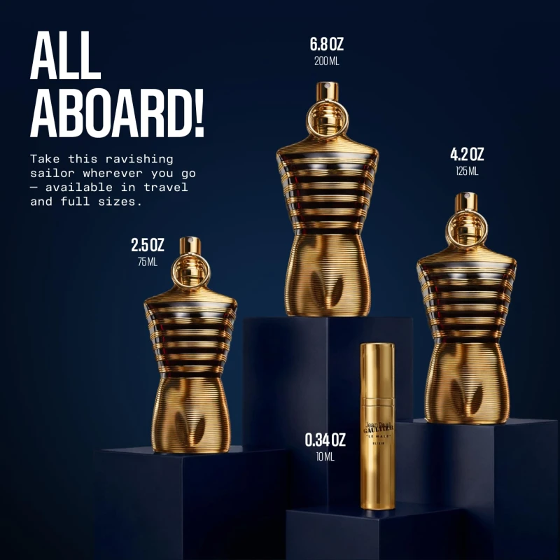 Jean Paul Gaultier Le Male Elixir Masculino Eau de Parfum 125ml 2