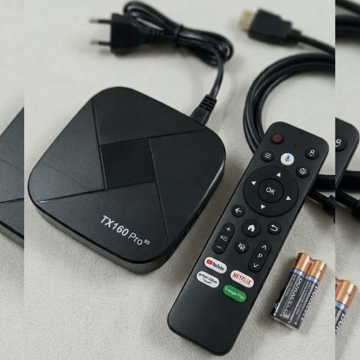 TX160 Pro 5G 18K UHD Smart Android TV Box