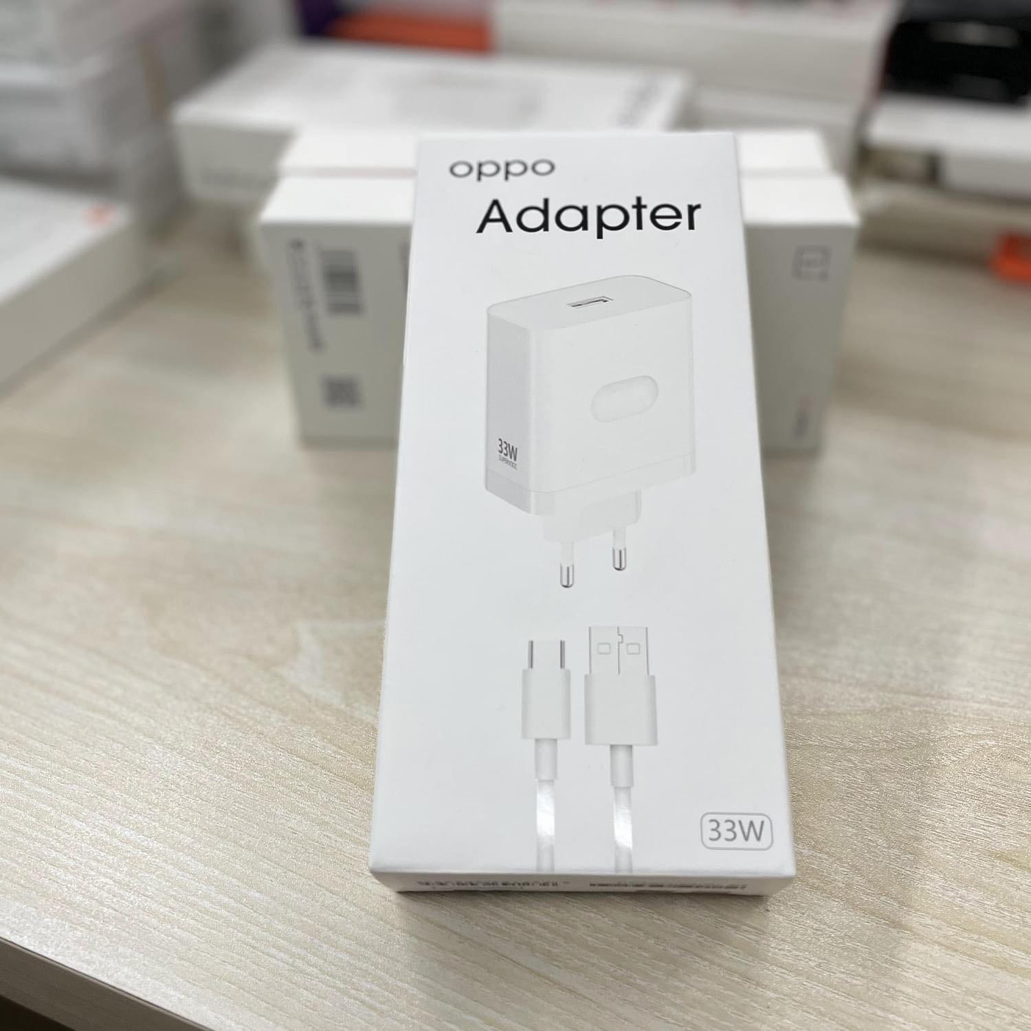 Original OPPO SUPERVOOC 33W Super Flash Charger Set (Adapter with Type-C Cable) 2