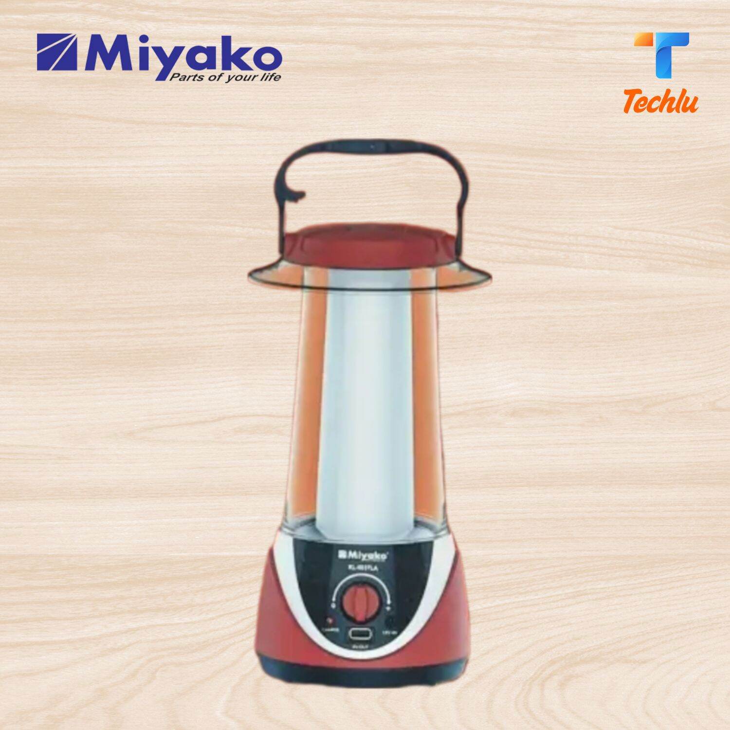 Miyako Rechargeable LED Lamp KL-6037LA