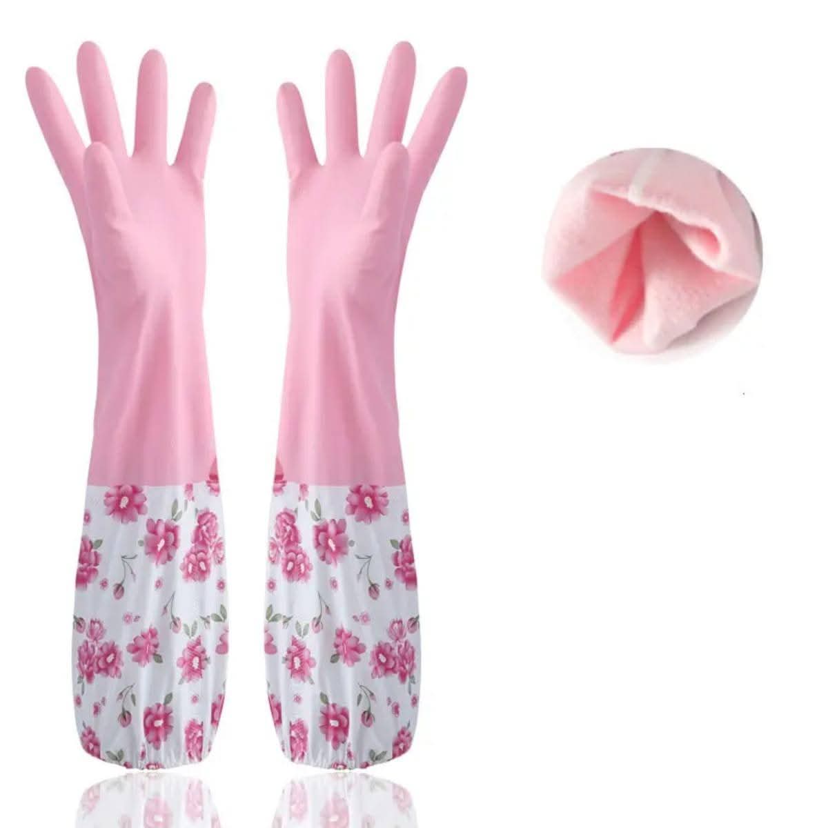 Silicon kitchen hand gloves 4
